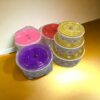 Food Container Floral Three Star Multi Color - 3Pcs Set