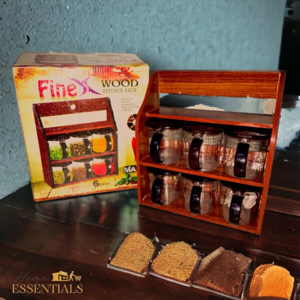 Kitchen Rack 6 Pieces - Fine Wood