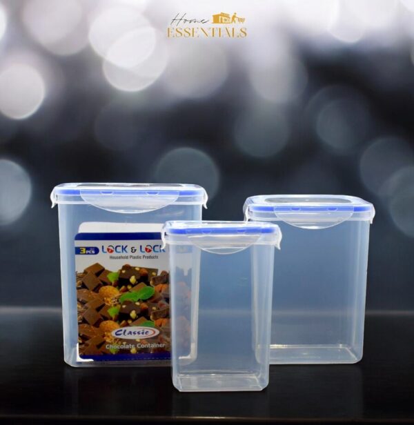 AirTight Jars 3Pcs Set - Lock N Lock