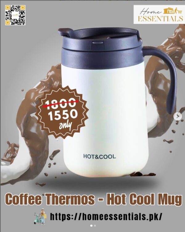Coffee Mug Thermos - Hot & Cool - Image 2