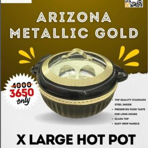 Hot Pot - Arizona Metallic Gold - Premium Quality